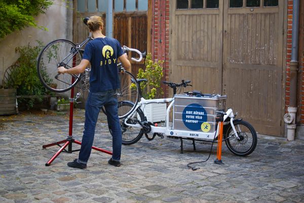 Atelier vélo au marché des Avelines