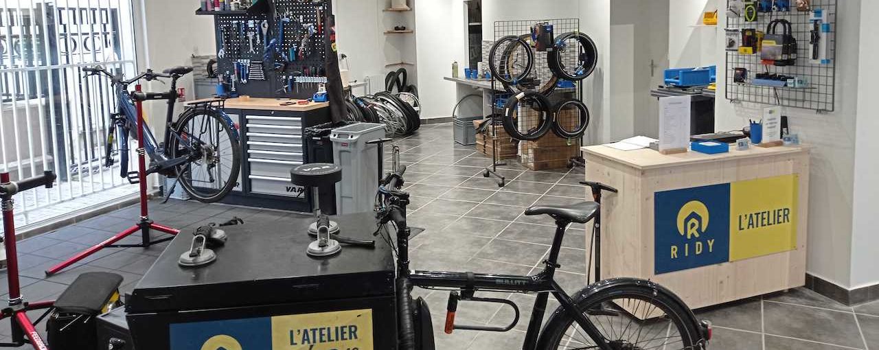 Photo de l'atelier Atelier réparation vélo – Paris 16ème