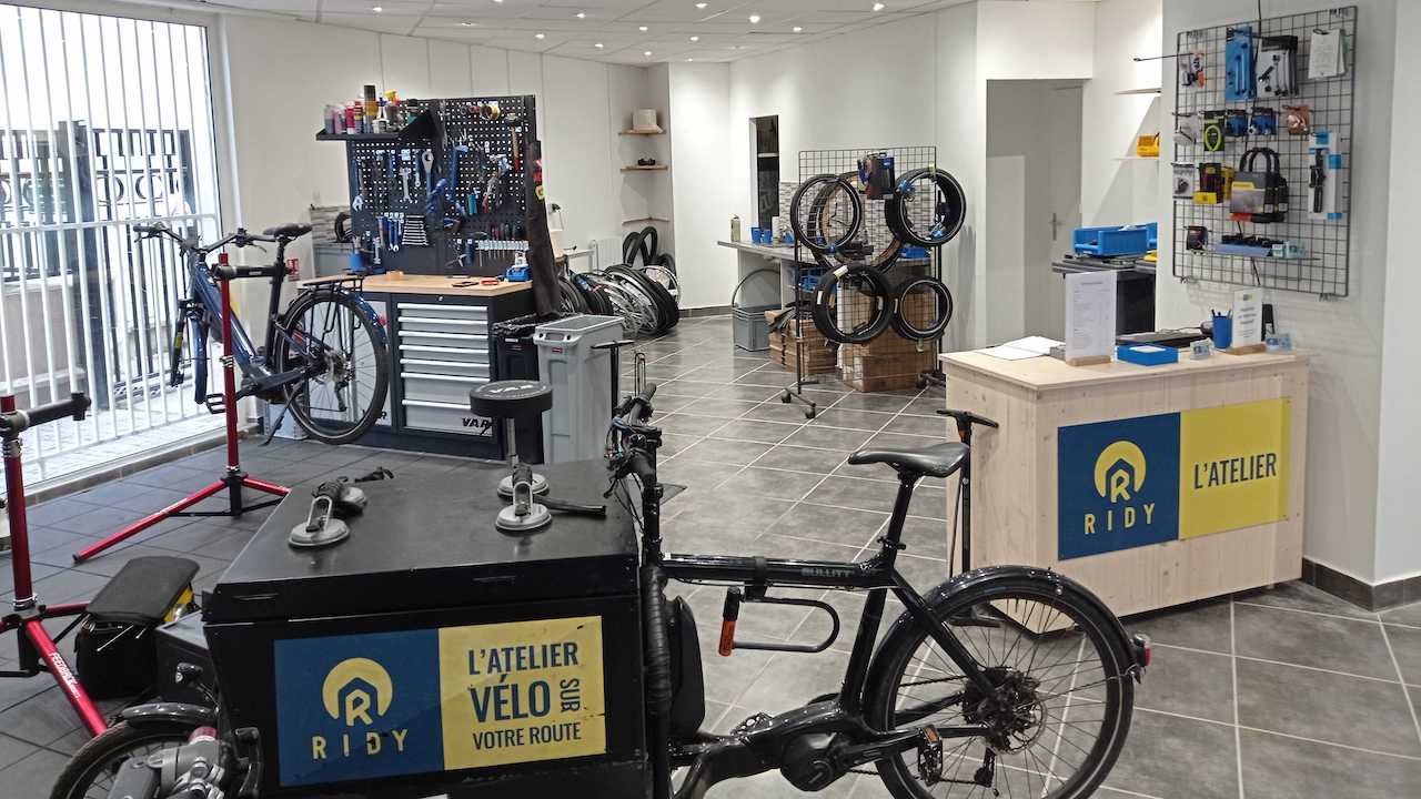 Photo de l'atelier Atelier réparation vélo – Paris 16ème